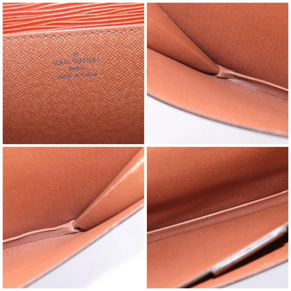 LOUIS VUITTON Epi Serviette Conseiller Briefcase Brown M54423 LV Auth ep10946